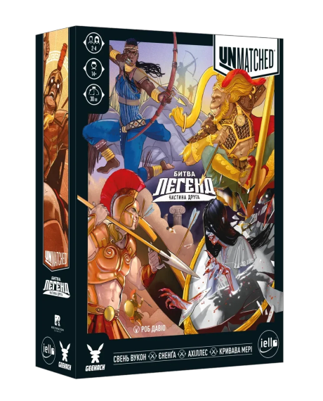 Настольная игра Unmatched: Битва легенд. Часть вторая (Volume Two)