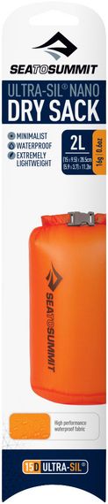 Гермомешок Sea To Summit Ultra-Sil Nano Dry Sack 2L ц:orange | Зображення 1