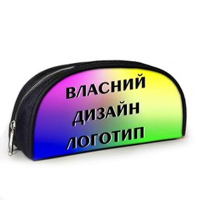 Пенал с принтом школьный с вашим лого/фото/дизайном 23х10х8 см (02855)