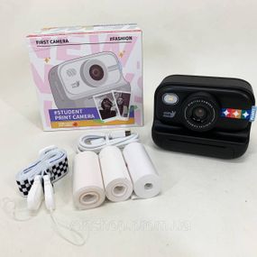 Дитяча відео-фото камера з друком, Фотоапарат для дитячого розвитку, Камера миттєвого друку з екраном VM-63