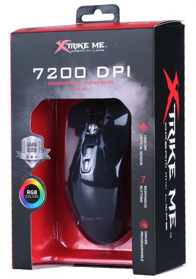 Игровая мышь компьютерная XTRIKE ME GM-215 для геймеров с RGB подсветкой | Зображення 4