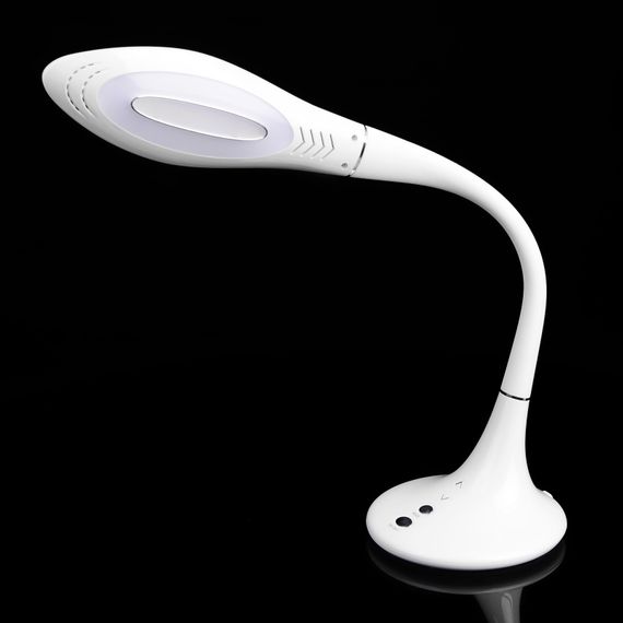 Настольная лампа на гибкой ножке сенсорная SL-59 10W WH | Зображення 7