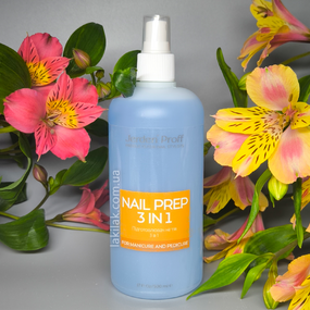 Универсальное средство 3в1 Jerden Proff Nail Prep 500мл