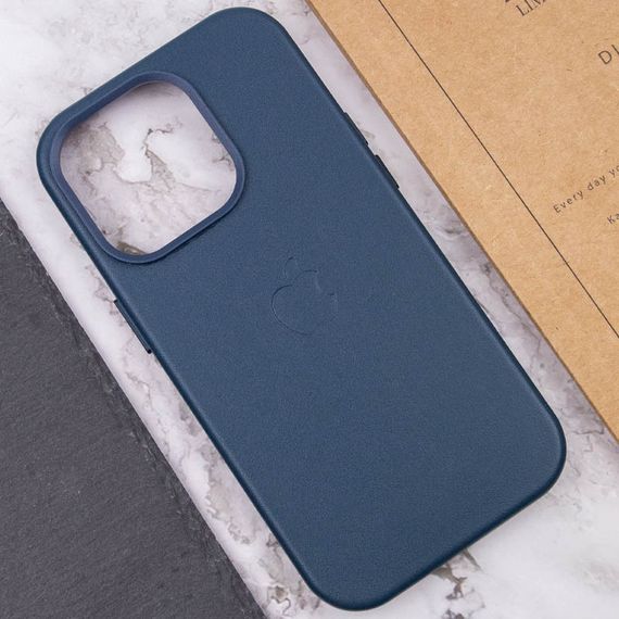 Шкіряний чохол Leather Case (AA Plus) with MagSafe для Apple iPhone 13 Pro (6.1") | Зображення 5