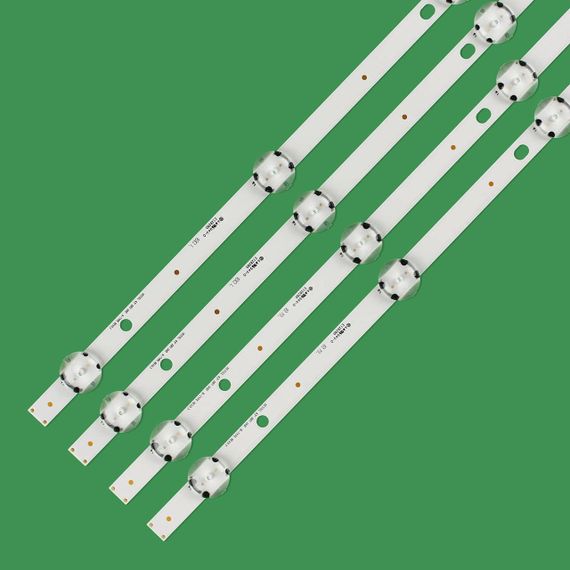 LED підсвітка TV Telefunken : 43UC8250, 43TU6020, 43TU7520A, 43TF6520A, AURUM43UHD  Toshiba: 43U5663DG 4шт. | Зображення 1