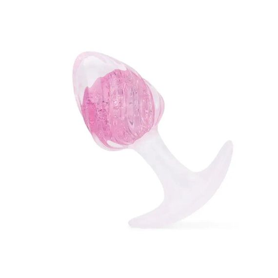 Анальна пробка Liebe Seele Icecream-shaped Crystal Anal Plug - Pink Medium Sex Aura