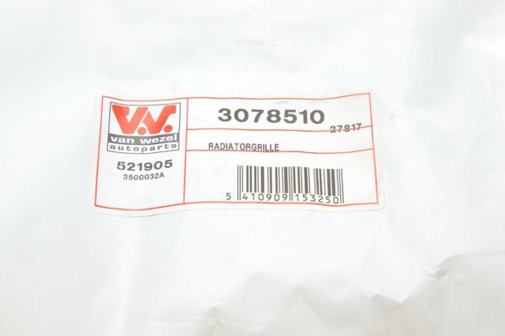 Решітка радіатора Mercedes Benz Vito W638 96- 3078510 | Зображення 1