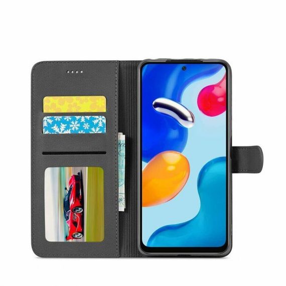 Чохол книжка iMeeke для Xiaomi 11T / 11T Pro колір Чорний | Зображення 1