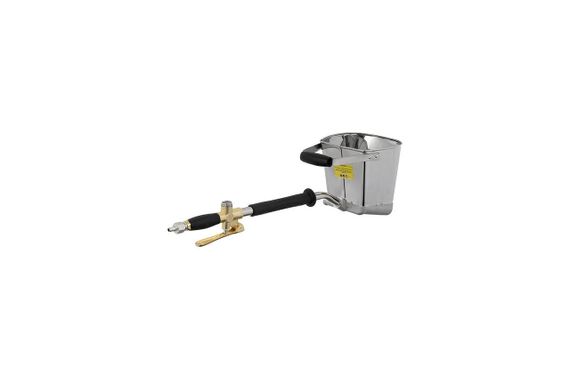 Ковш хоппер штукатурный пневматический Intertool - 3 л (PT-0404) | Зображення 2