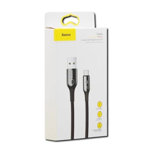 USB кабель Baseus CATCD-3A Type-C 1м з підтримкою швидкої зарядки до 3А (33645-01_309) | Зображення 2