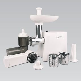 М'ясорубка електрична Maestro MR-852, 1000 Вт, з металевим шнеком і реверсом, для дому та кухні