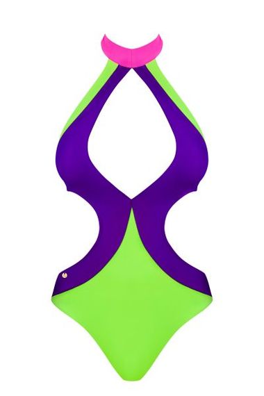 Купальник Obsessive Playa Norte S, Неоновый, S | Зображення 3