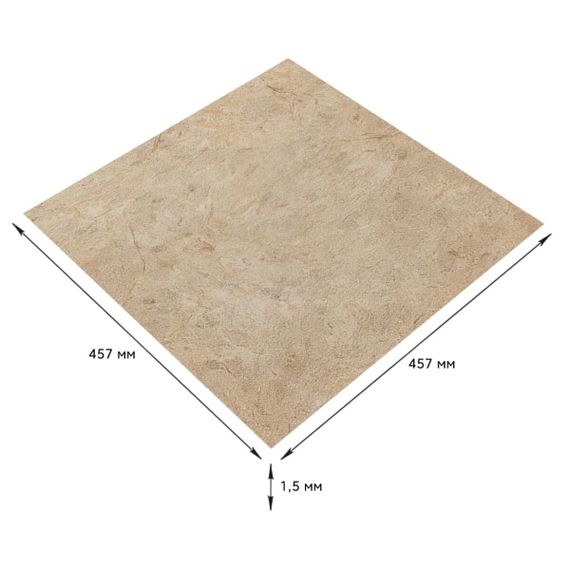 Самоклеюча LVT плитка 457х457х1.5мм (D) SW-00002463 | Зображення 1
