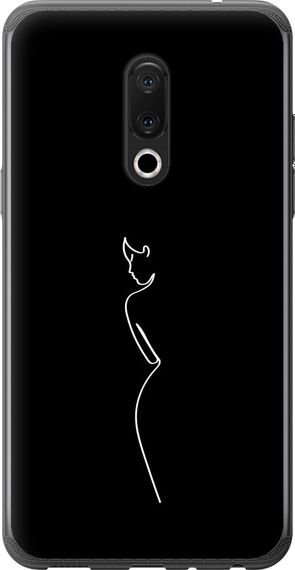 Чехол на Meizu 15 Plus Силуэт1 "4590u-1473-17620"