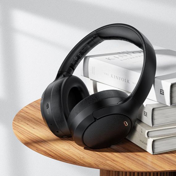 Бездротові навушники ACEFAST H6 active noise reduction wireless headset Black | Зображення 7