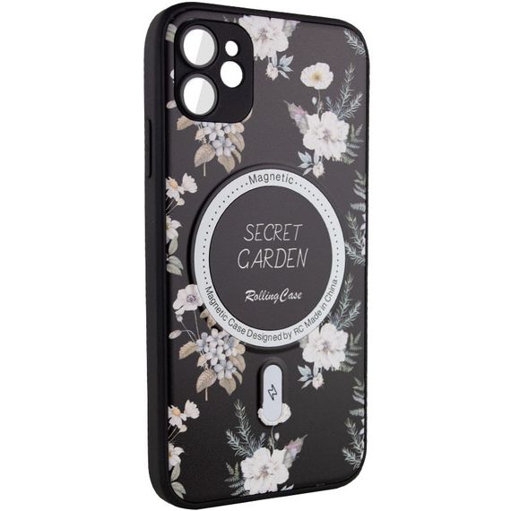 TPU+PC чохол Secret Garden with MagSafe для Apple iPhone 12 (6.1") | Зображення 1