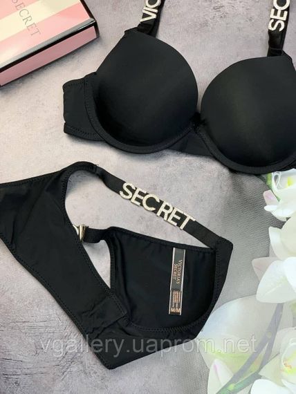 Набор женского нижнего белья Victoria's Secret Буквы со стразами | Зображення 2