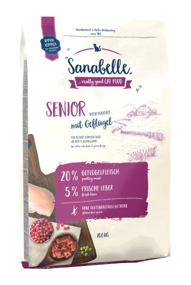 Sanabelle Senior Сухой корм для пожилых кошек 10 кг