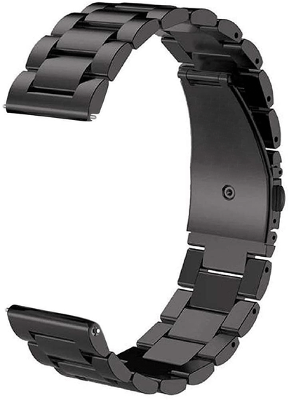 Металевий ремінець Primo для годинника Samsung Galaxy Watch 3 45mm (SM-R840) - Black | Зображення 1