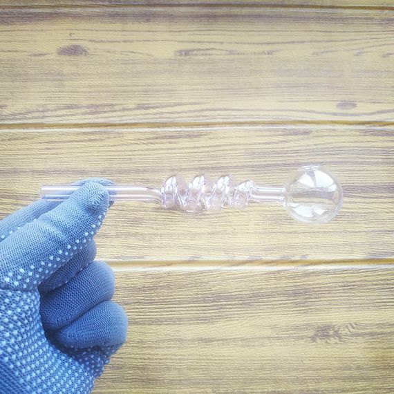 Стеклянная трубка Helix Oil Pink | Зображення 1