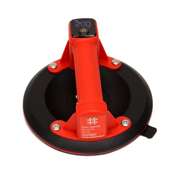 Аккумуляторная вакуумная присоска для плитки P618A 200 мм 140 кг. | Зображення 1