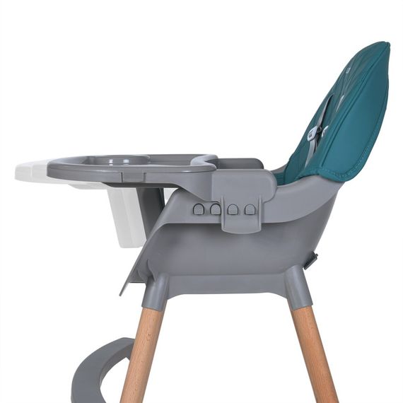 Стільчик для годування LUMI ME 1111 Teal екошкіра | Зображення 3