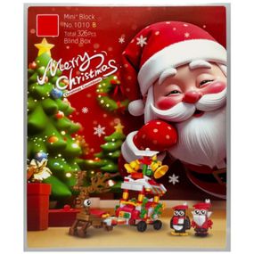 Дитячий констуктор адвент-календар "Merry Christmas" 1010B