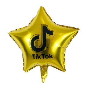 Фольгована куля TikTok, Жовтий