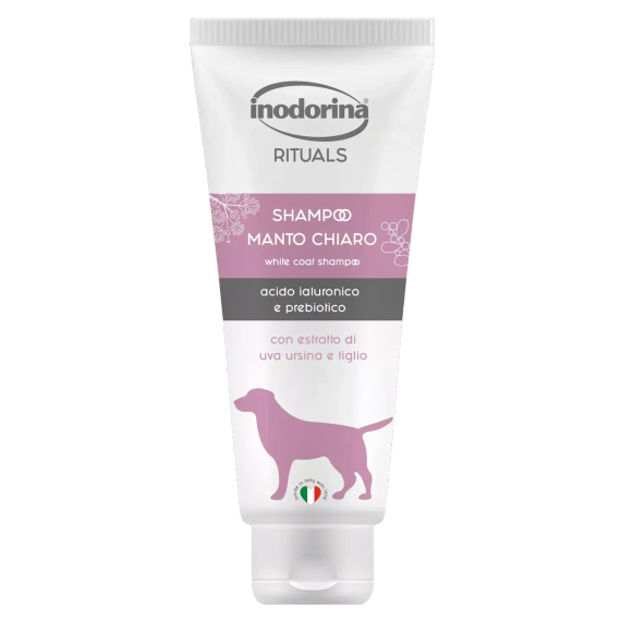 Шампунь для собак з білою шерстю Inodorina Dog Shampooing Bianco, 250 мл