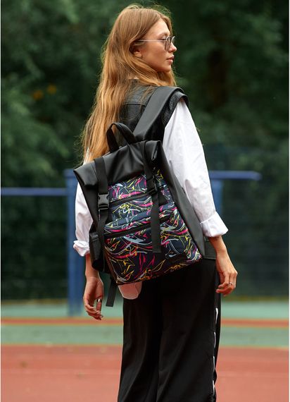 Жіночий рюкзак Sambag ROLLTOP ABSTRACT 41 x 30 x 16 см (24238710) | Зображення 7