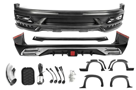 Комплект обвесов 2016-2024 (Wald) для Toyota Land Cruiser 200 | Зображення 1