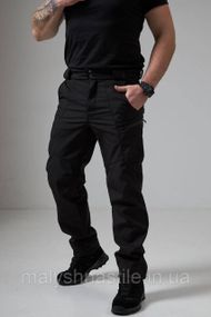 Штани Soft Shell Чорні SKMilitary