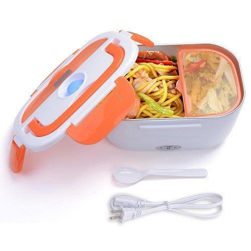 Ланч бокс електричний із підігрівом Lunch Heater 220 V Pro. BC-932 Колір: помаранчевий | Зображення 8