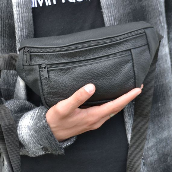 Комплект: кожаная бананка + тактический фонарь TR-85 | Зображення 9