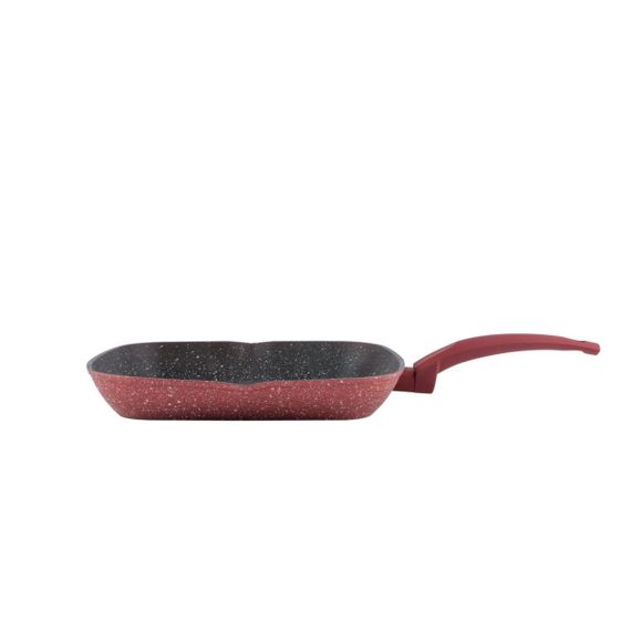 Сковорідка Гриль PR-2110-28 'CHERRY' LAVA-STONE 28x28 см, PEPPER
