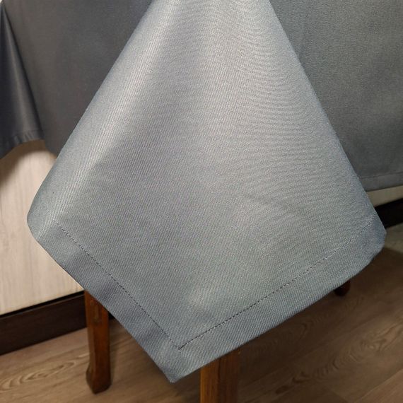 Скатертина SoundSleep Loisa водостійка 130х180 см темно-сіра (2800004658362) | Зображення 2