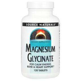 Глицинат магния Source Naturals Magnesium Glycinate 120 таблеток