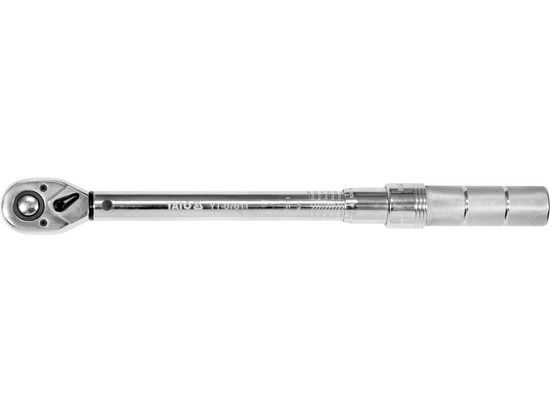 Ключ динамометричний YATO Польша : квадрат 1/2", F= 10- 60 Нм, L= 378-400 мм YT-07611