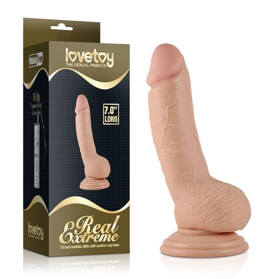 Фалоімітатор - Real Extreme Dildo 7" Sex Aura | Зображення 1