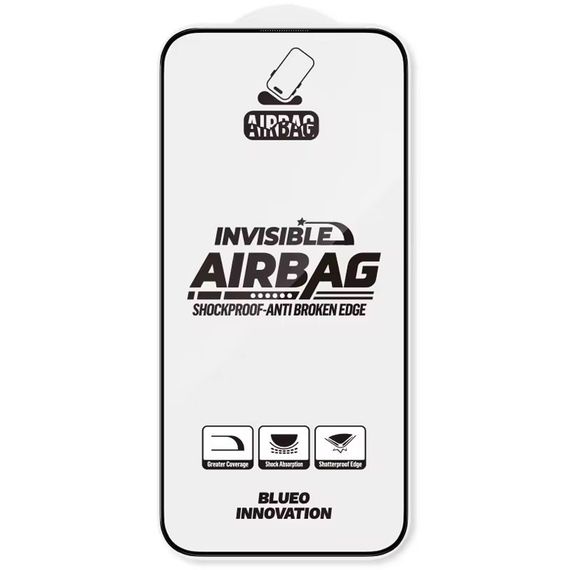 Захисне 3D скло Blueo Invisible Airbag Anti-broken для Apple iPhone 14 Pro (6.1") | Зображення 2