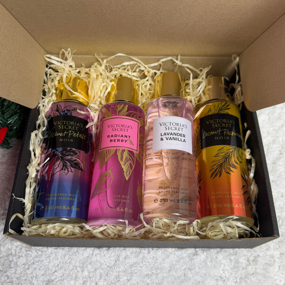 Набор подарочный парфюмированные спреи для тела Victoria`s Secret 4в1 250 мл | Зображення 1