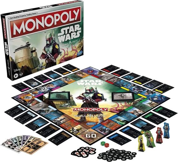 Настільна гра Monopoly. Star Wars. Boba Fett (Монополія Зоряні війни. Боба Фетт (англійською) | Зображення 1
