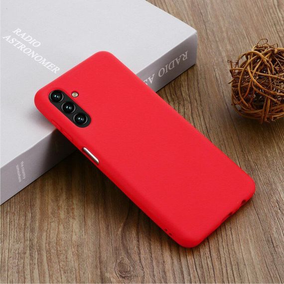Чохол Candy Silicone для Samsung Galaxy A04s колір Червоний | Зображення 3