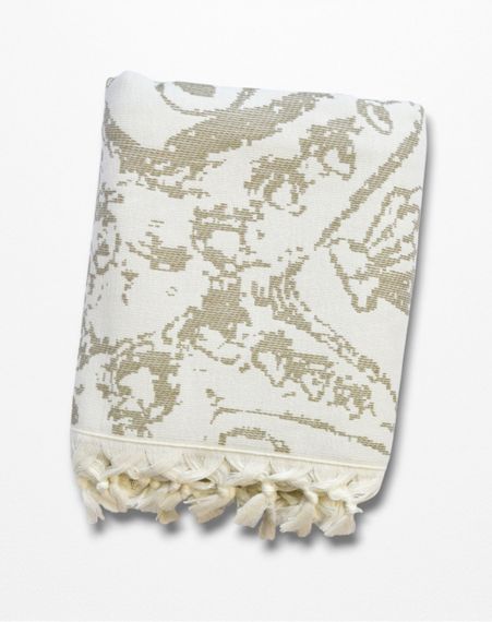 Рушник пляжний пештемаль Pupilla 90 х 170 см, Lagun Kahve