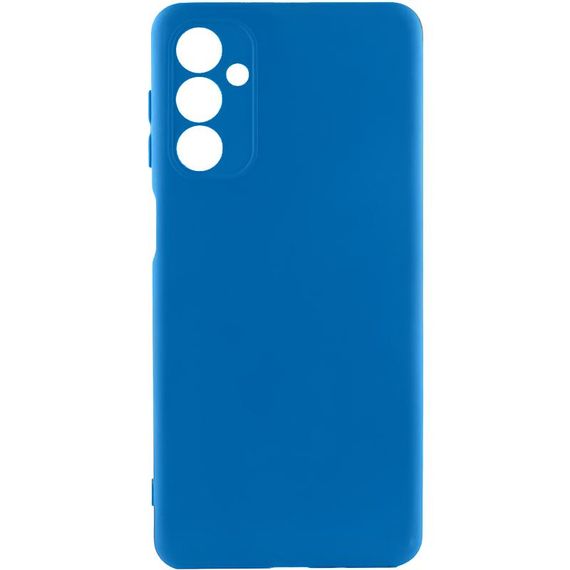 Чохол TPU GETMAN Liquid Silk Full Camera для Samsung Galaxy A54 5G Синій / Royal blue