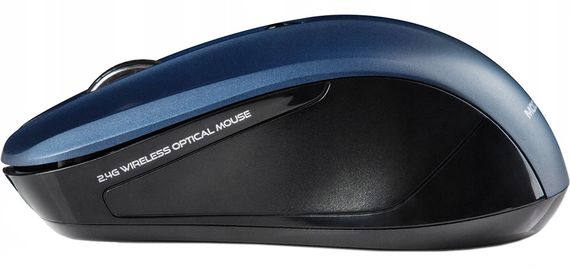 Мишка  Modecom MC-WM9.1, бездротова, 4кн., 1600dpi, чорно-синя | Зображення 3