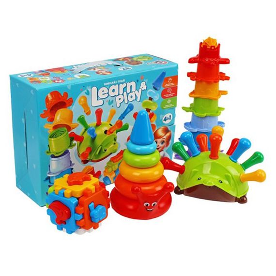 Дитячий ігровий набір "Learn&play 4 в 1" 2376TXK | Зображення 1