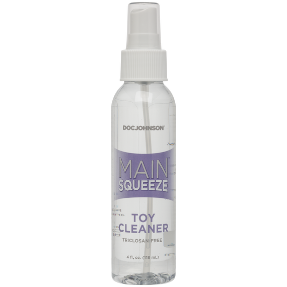 Очищувальний засіб для іграшок Doc Johnson Main Squeeze Toy Cleaner (118 мл) антибактеріальний