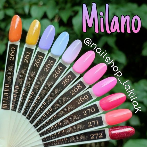 Гель-лак Milano 267 8мл | Зображення 6