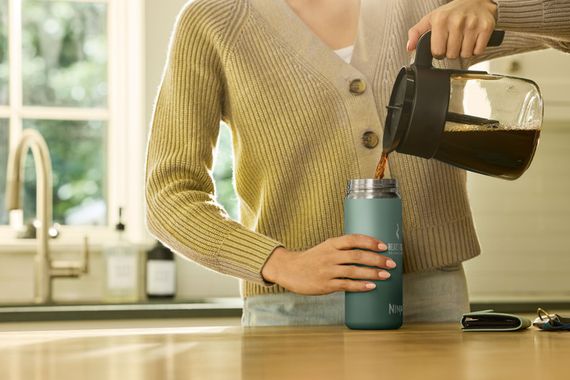 Термокружка Ninja Sip Perfect Travel Mug Navy DW1603EUUKGN 400 мл зелена | Зображення 6